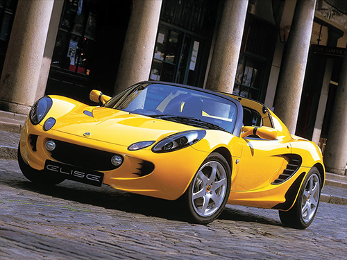 Lotus Elise -Yellow