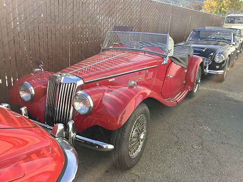 MG classic car